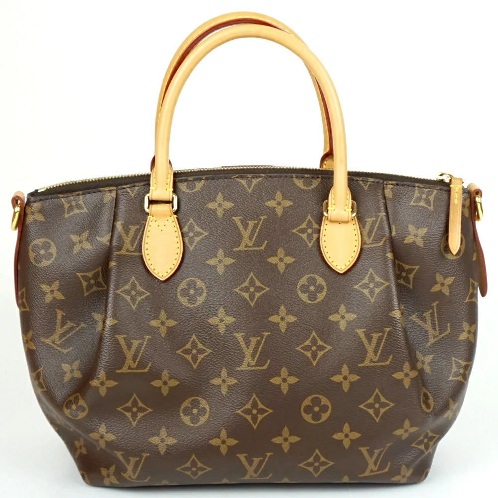 LOUIS VUITTON Turenne Monogram Canvas Brown 2way Shoulder Bag